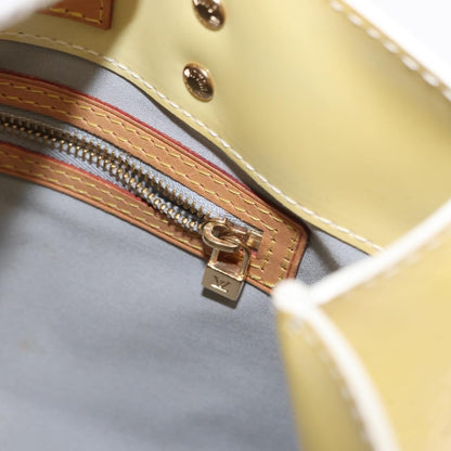 Louis Vuitton Reade Handbag Monogram Vernis, BEIGE, PATENT_LEATHER, Tote bag