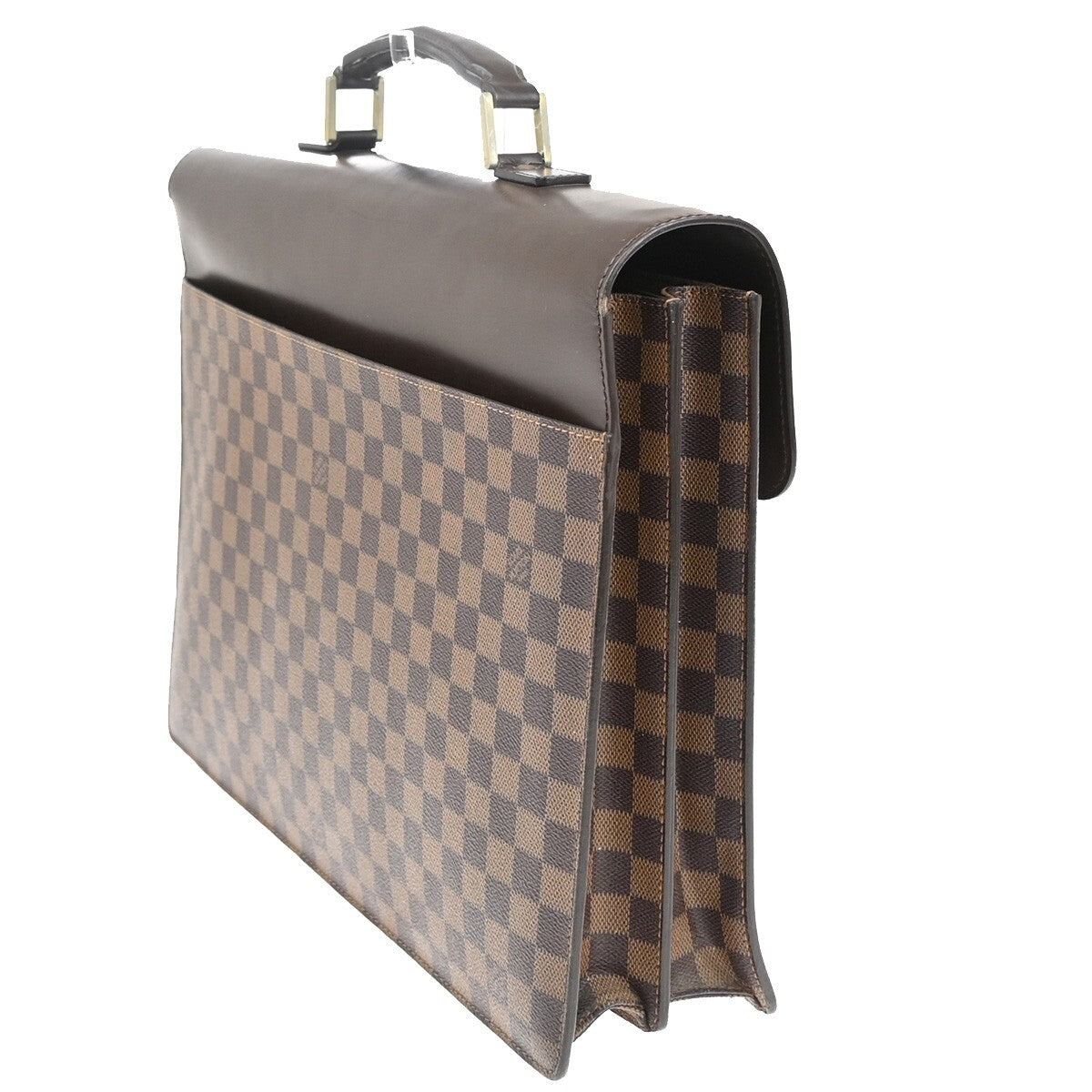 Louis Vuitton Altona Bag Damier, BROWN, CANVAS, Handbag