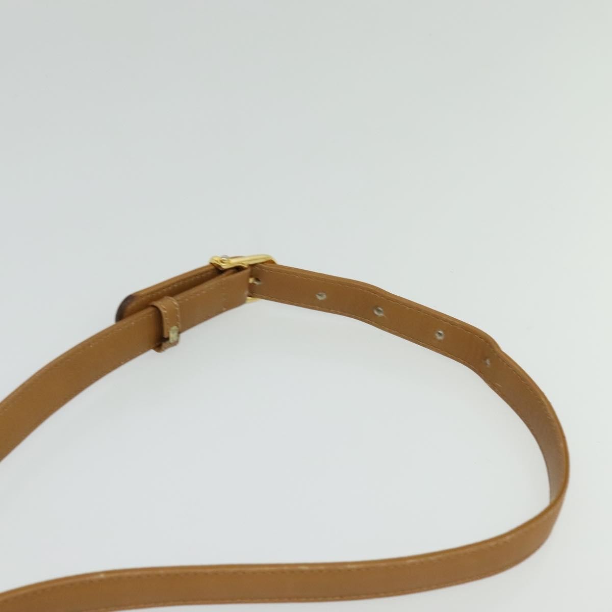 Celine Macadam Shoulder Bag PVC Leather, BEIGE, CANVAS, Shoulder bag