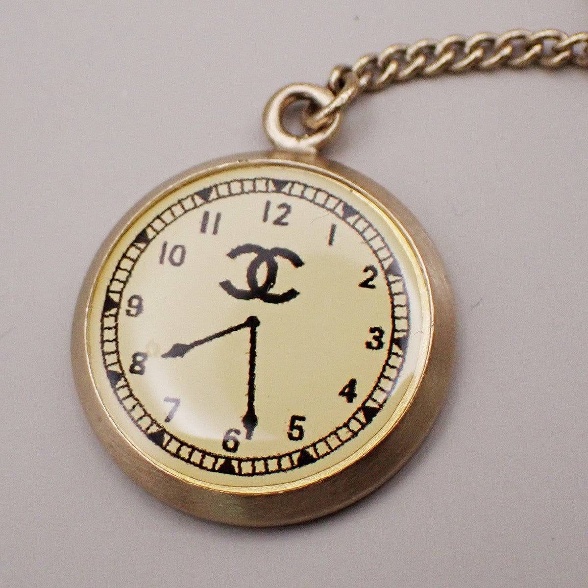 Chanel CC Pendant Necklace Faux Pearls and Metal, GOLD, GOLD_PLATED, Necklace