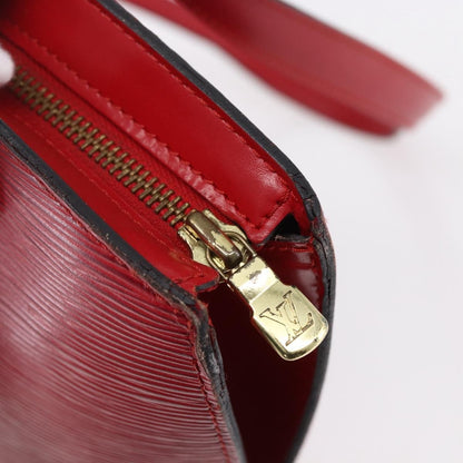 Louis Vuitton Saint Jacques Handbag Epi Leather, RED, LEATHER, Shoulder bag