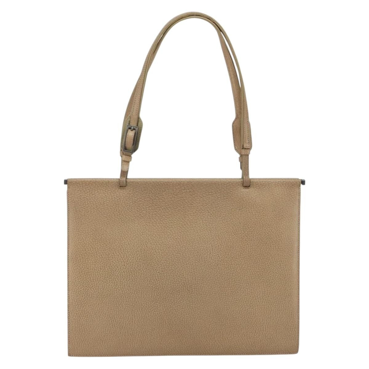 Gucci Tote Bag Leather, BEIGE, LEATHER, Tote bag
