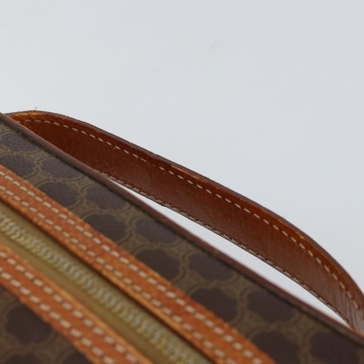 Celine Macadam Vanity Bag Canvas, BROWN, CANVAS, Travel bag