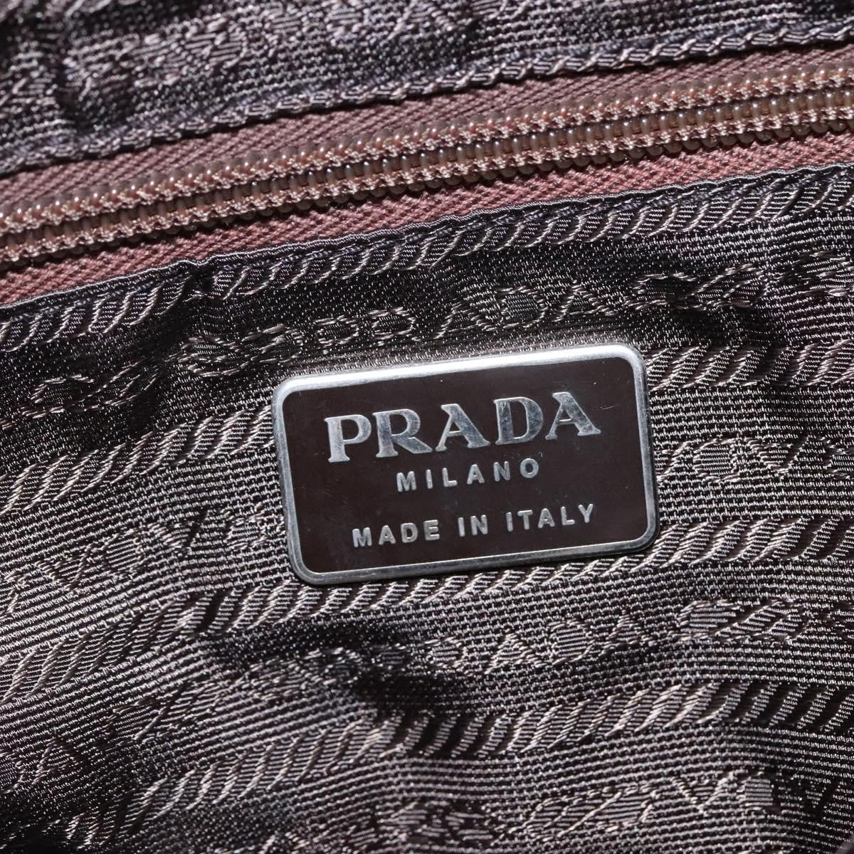 Prada Vintage Convertible Zip Tote Tessuto, KHAKI, NYLON, Tote bag