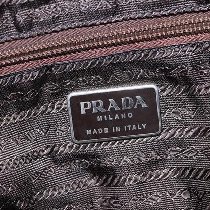 Prada Vintage Convertible Zip Tote Tessuto, KHAKI, NYLON, Tote bag