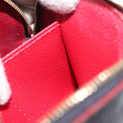 Louis Vuitton Cosmetic Pouch Monogram Empreinte Leather, NAVY, LEATHER, Toiletry Case