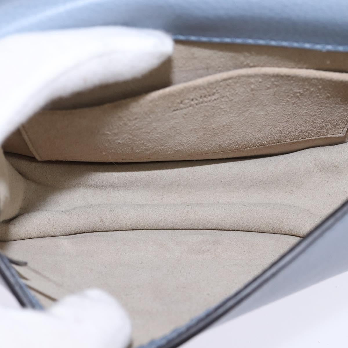 Chloe Nile Crossbody Bag Leather, BLUE, LEATHER, Crossbody bag