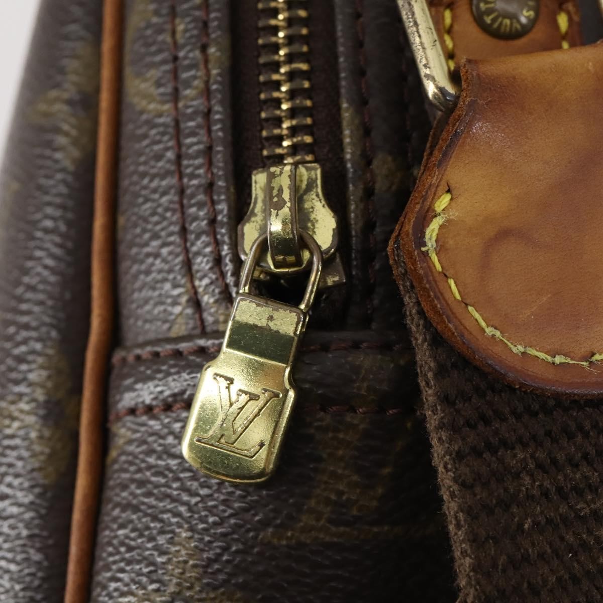 Louis Vuitton Reporter Bag Monogram Canvas, BROWN, CANVAS, Shoulder bag