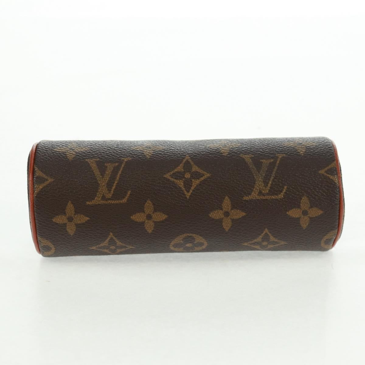 Louis Vuitton Papillon Pochette Monogram Canvas, BROWN, CANVAS, Clutche & pouche