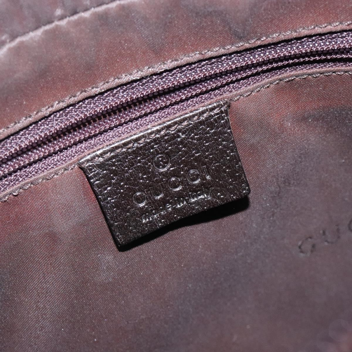 Gucci Zipped Pouch Leather, BROWN, LEATHER, Clutche & pouche