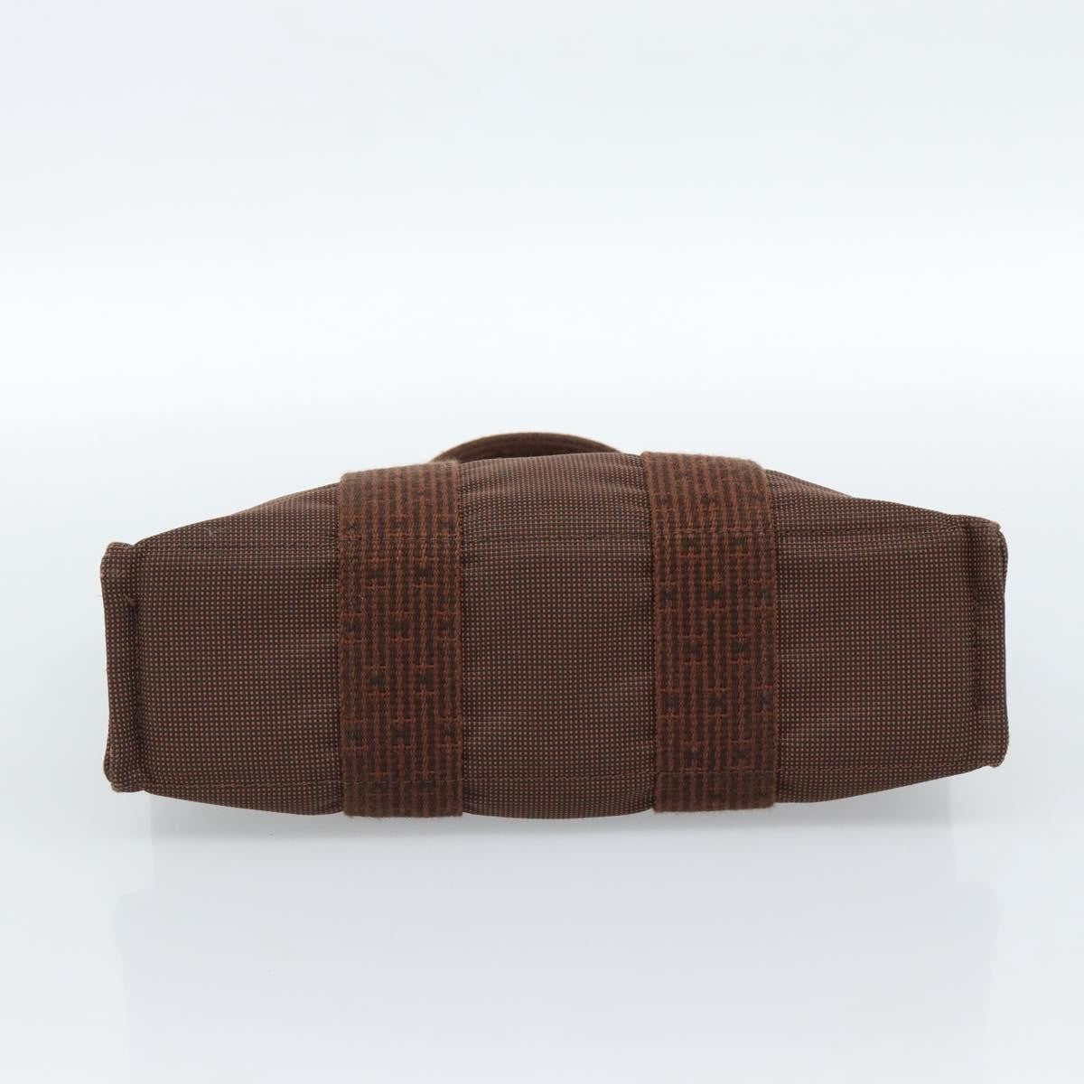 Hermes Fourre-tout Herline Fourre-tout Herline, Brown, Canvas, Tote Bag