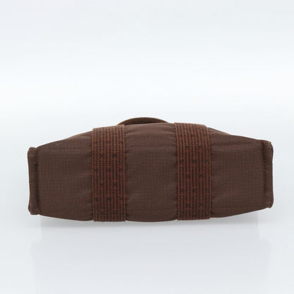 Hermes Fourre-tout Herline Fourre-tout Herline, Brown, Canvas, Tote Bag