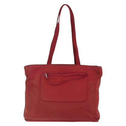 Prada Vintage Tote Tessuto, RED, NYLON, Tote bag