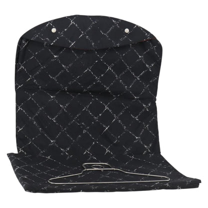 Chanel Travel Line Garment Bag Printed Nylon, BLACK, NYLON, Travel bag