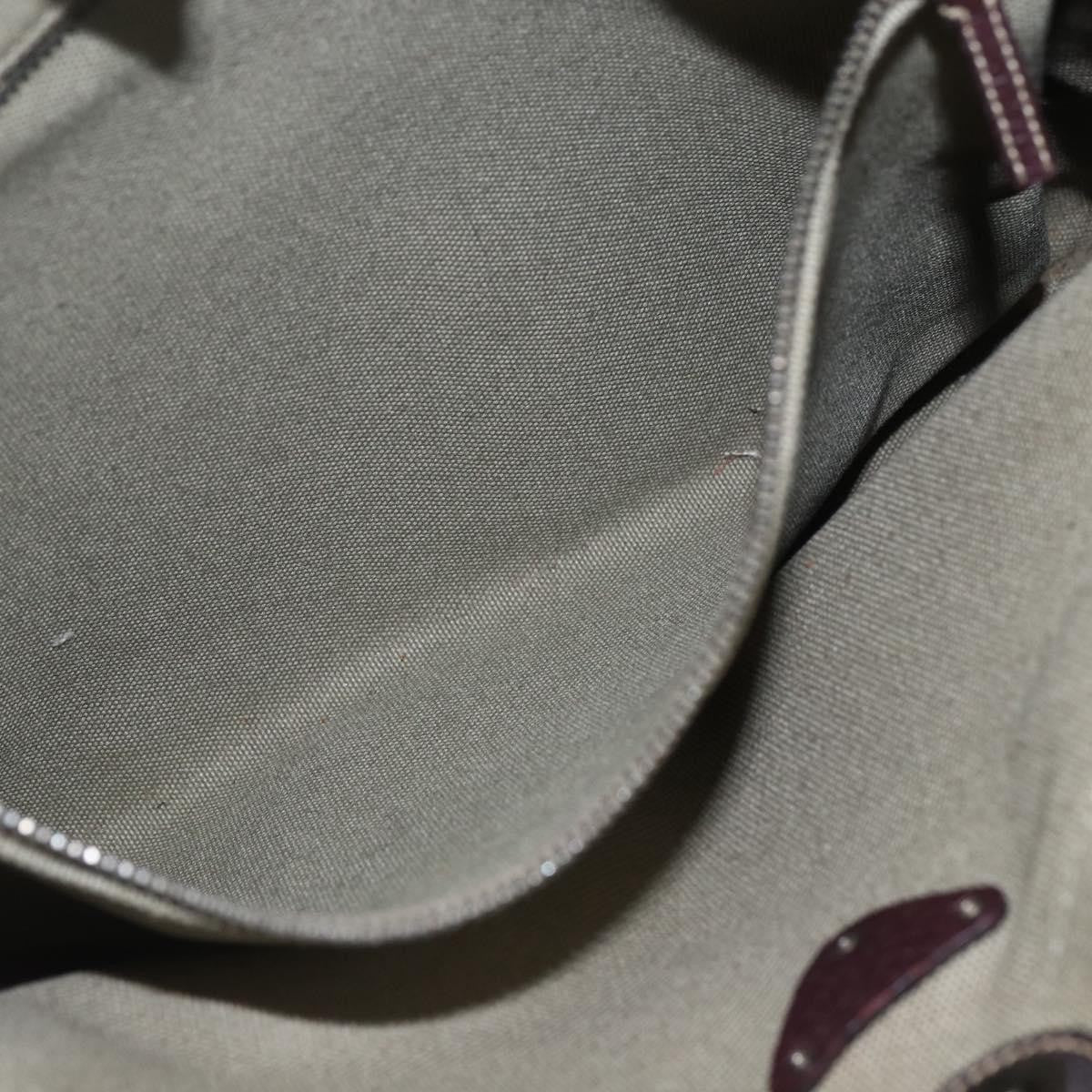 Prada Vintage Tote Canvas, KHAKI, CANVAS, Tote bag