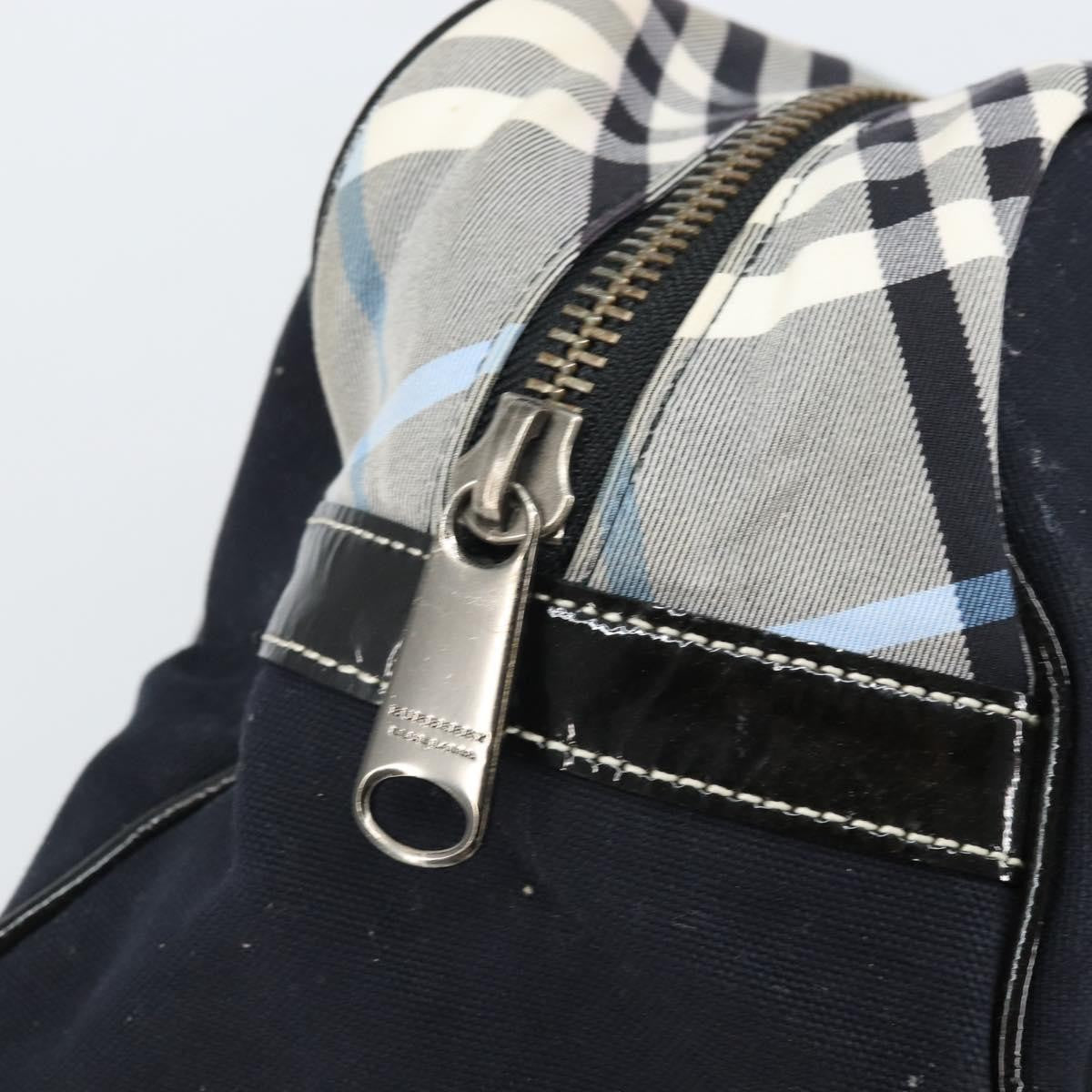 Burberry Blue Label Handbag Canvas, BLACK, CANVAS, Handbag