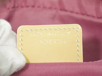 Christian Dior Vintage Trotter Baguette Shoulder Bag Diorissimo Canvas, PINK, CANVAS, Clutche & pouche