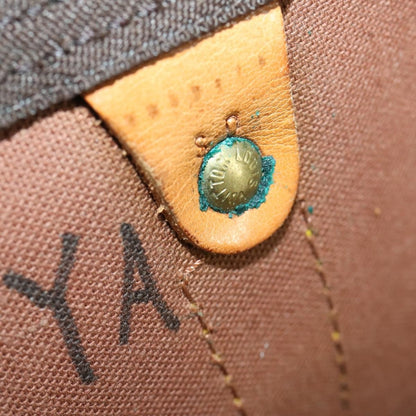 Louis Vuitton Keepall Bandouliere Bag Monogram Canvas, BROWN, CANVAS, Travel bag