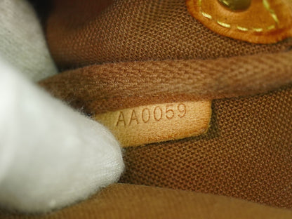 Louis Vuitton Eva Handbag Monogram Canvas, BROWN, CANVAS, Clutche & pouche