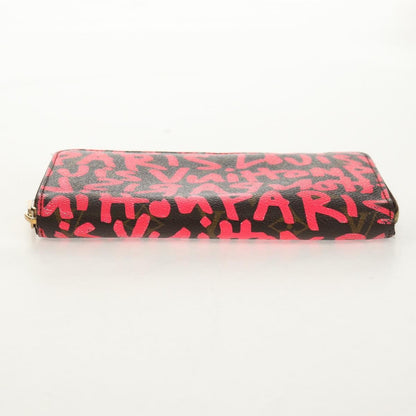Louis Vuitton Zippy wallet Canvas, PINK, CANVAS, Wallets