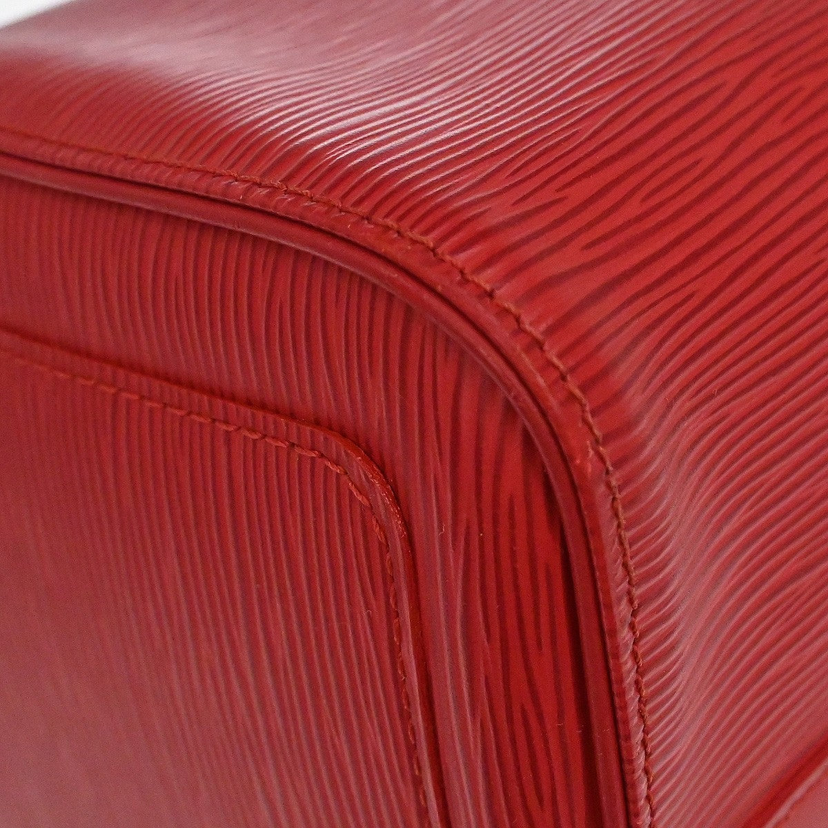 Louis Vuitton Speedy Handbag Epi Leather, Red, Leather, Handbag
