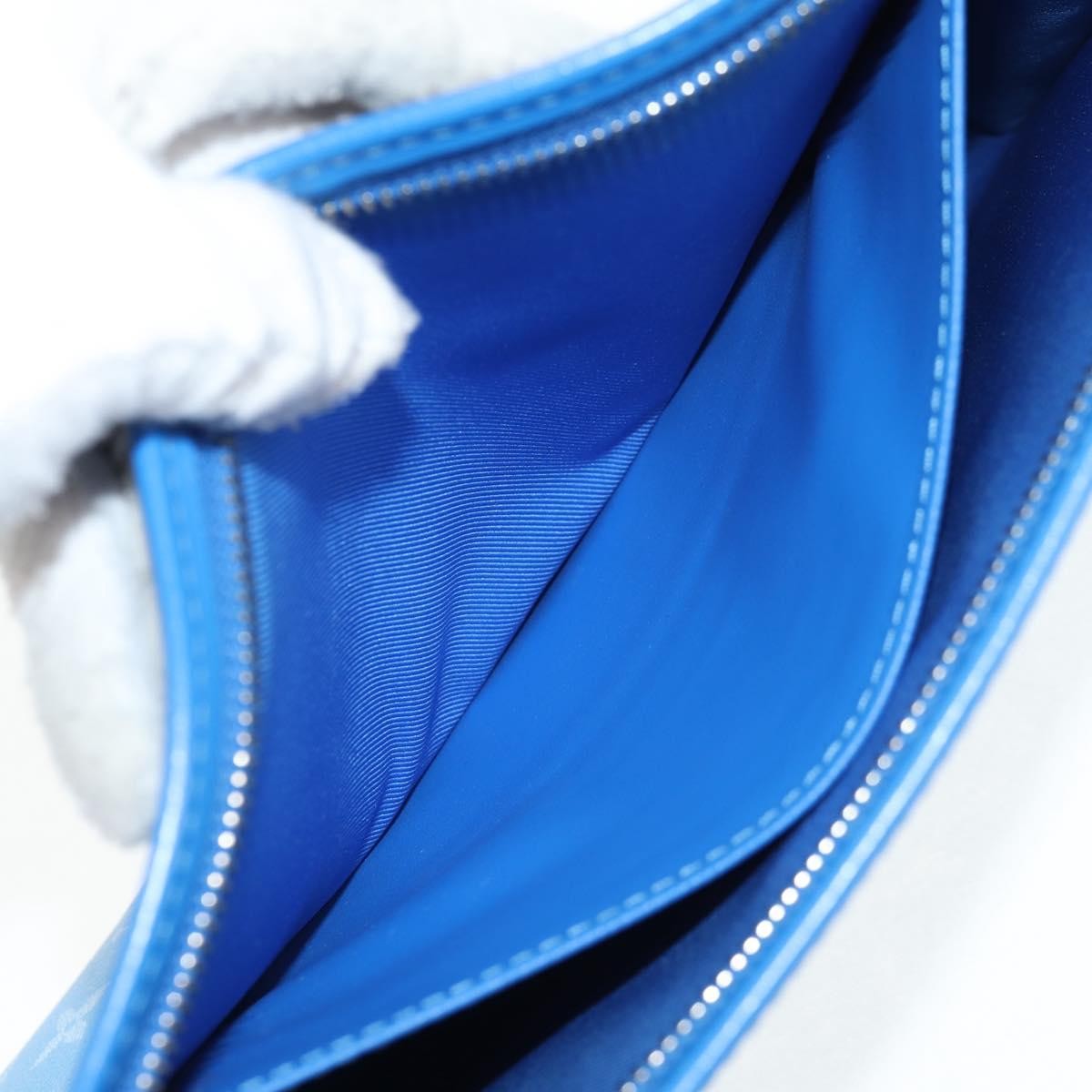 Louis Vuitton Pochette Voyage Limited Edition Monogram Clouds, BLUE, PVC, Clutche & pouche