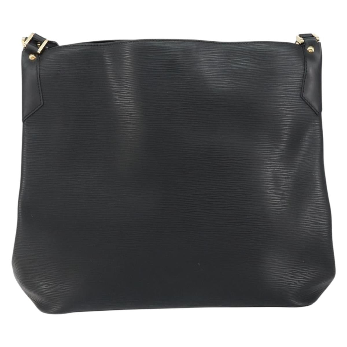 Louis Vuitton Mandara Handbag Epi Leather, BLACK, LEATHER, Shoulder bag