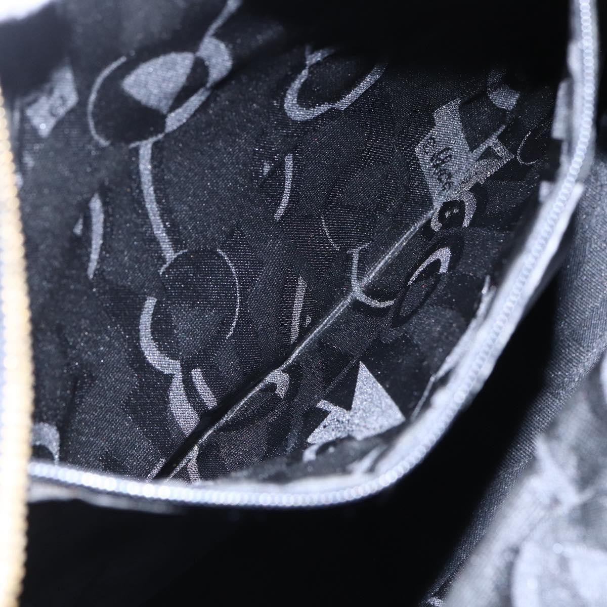 Salvatore Ferragamo Vala tote Canvas, NAVY, CANVAS, Tote bag