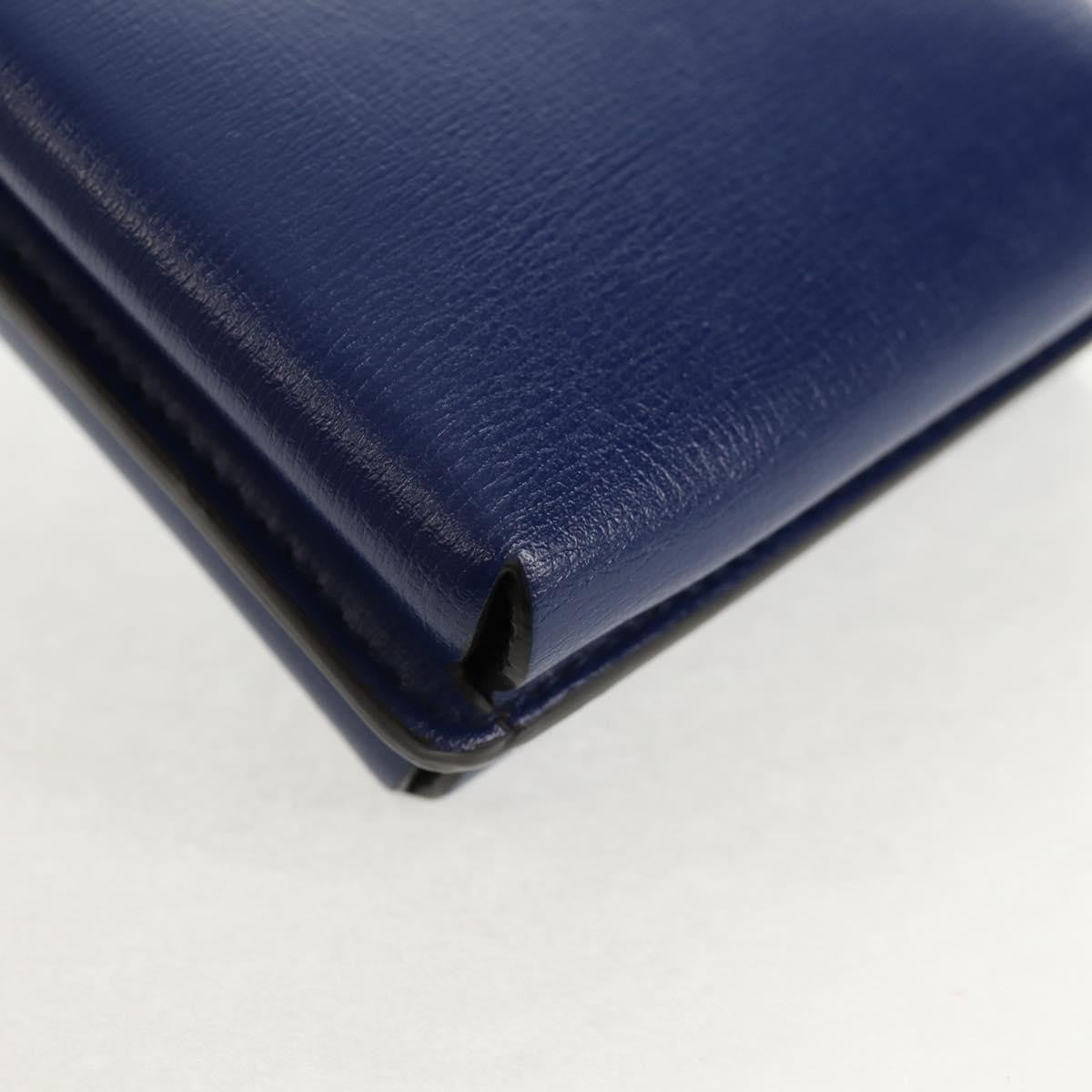 Salvatore Ferragamo Vintage Vara Crossbody Bag Nylon, BLUE, LEATHER, Clutche & pouche