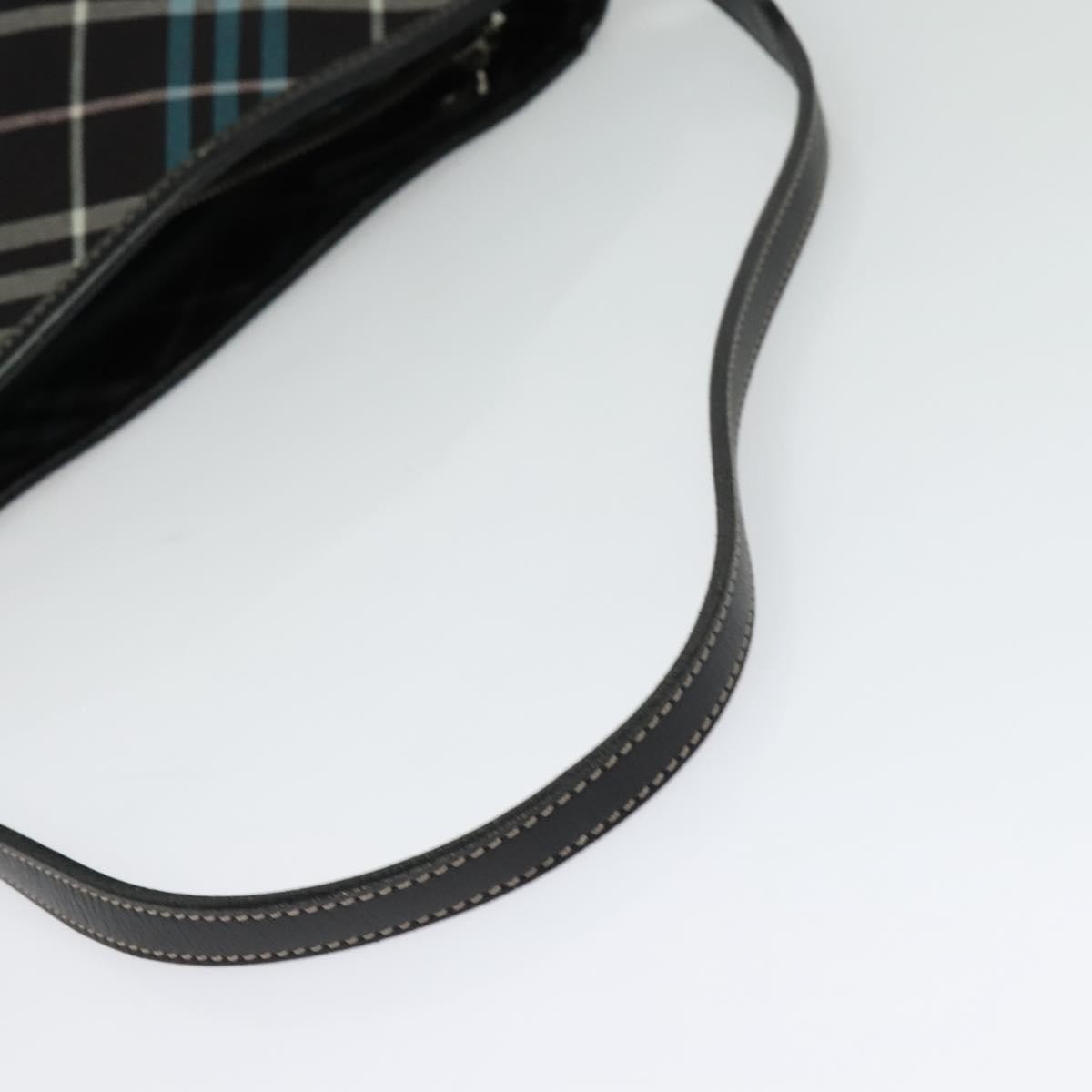 Burberry Nova Check Blue Label Canvas, MULTICOLOUR, CANVAS, Shoulder bag