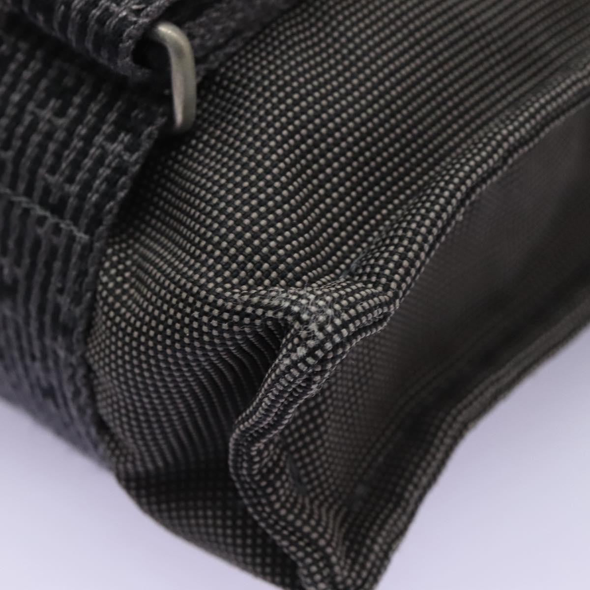 Hermes Herline Backpack Canvas, GRAY, CANVAS, Backpack