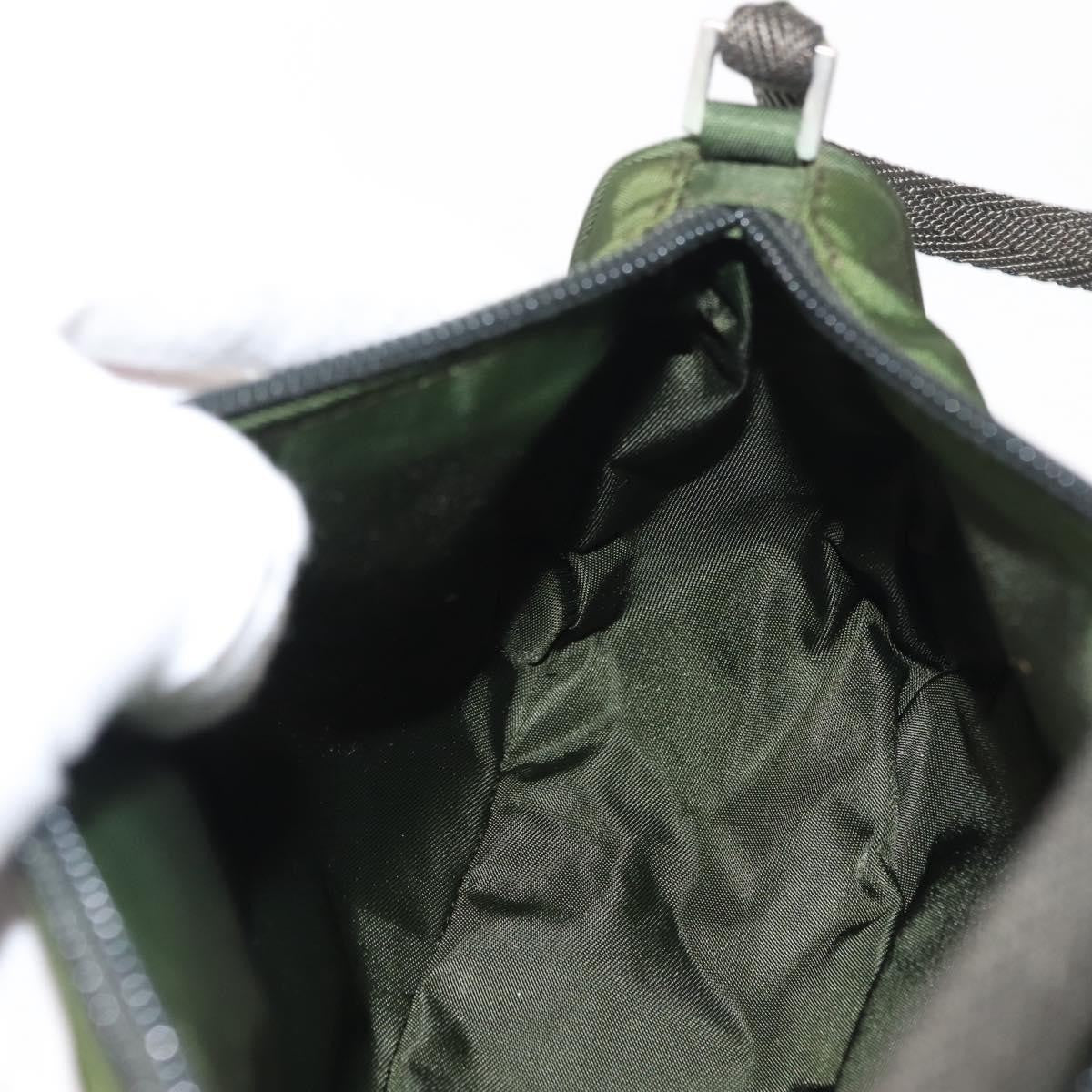 Prada Pochette Shoulder Bag Tessuto, KHAKI, NYLON, Clutche & pouche
