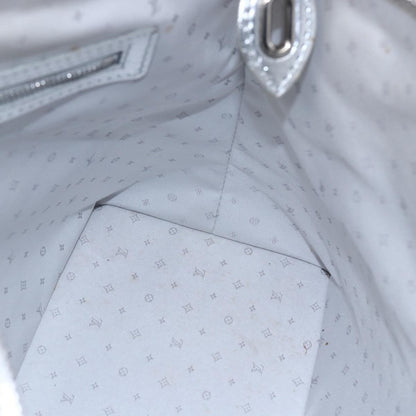 Louis Vuitton Suhali Lockit Handbag Leather, SILVER, LEATHER, Handbag