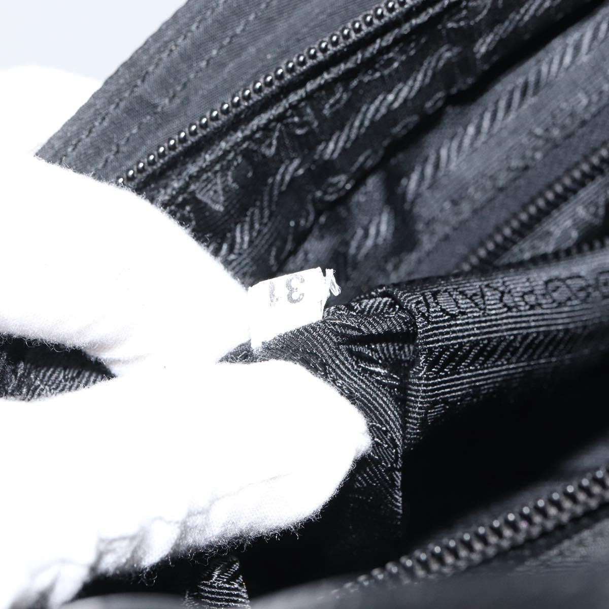 Prada Vintage Tote Nylon, BLACK, NYLON, Tote bag