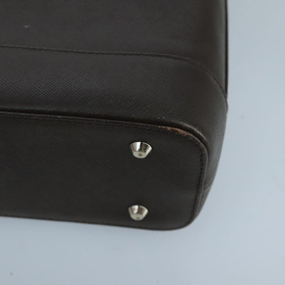 Burberry Vintage Handbag Leather, BROWN, LEATHER, Handbag