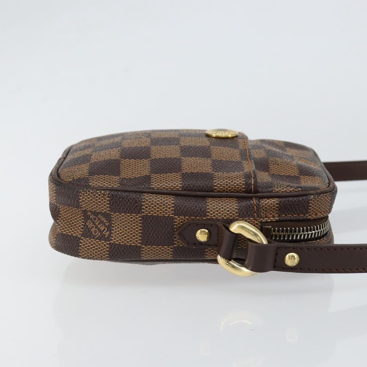 Louis Vuitton Rift Handbag Damier, BROWN, CANVAS, Shoulder bag