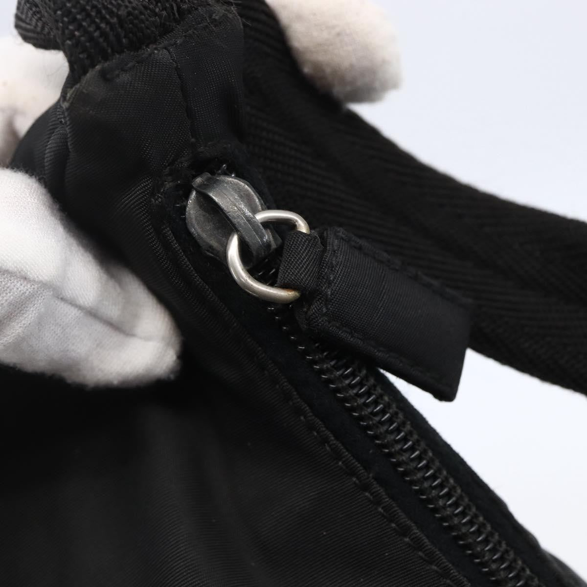 Prada Hobo Tessuto, BLACK, NYLON, Handbag