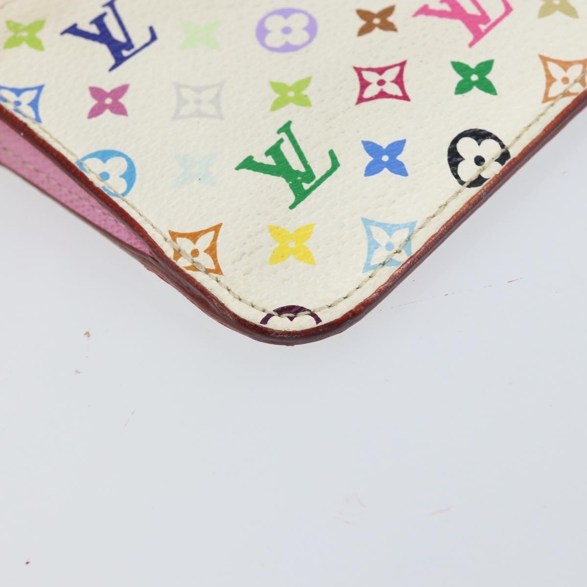 Louis Vuitton Pochette Cles Key Pouch Reverse Monogram Giant, MULTICOLOUR, CANVAS, Clutche & pouche