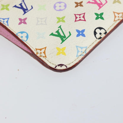 Louis Vuitton Pochette Cles Key Pouch Reverse Monogram Giant, MULTICOLOUR, CANVAS, Clutche & pouche