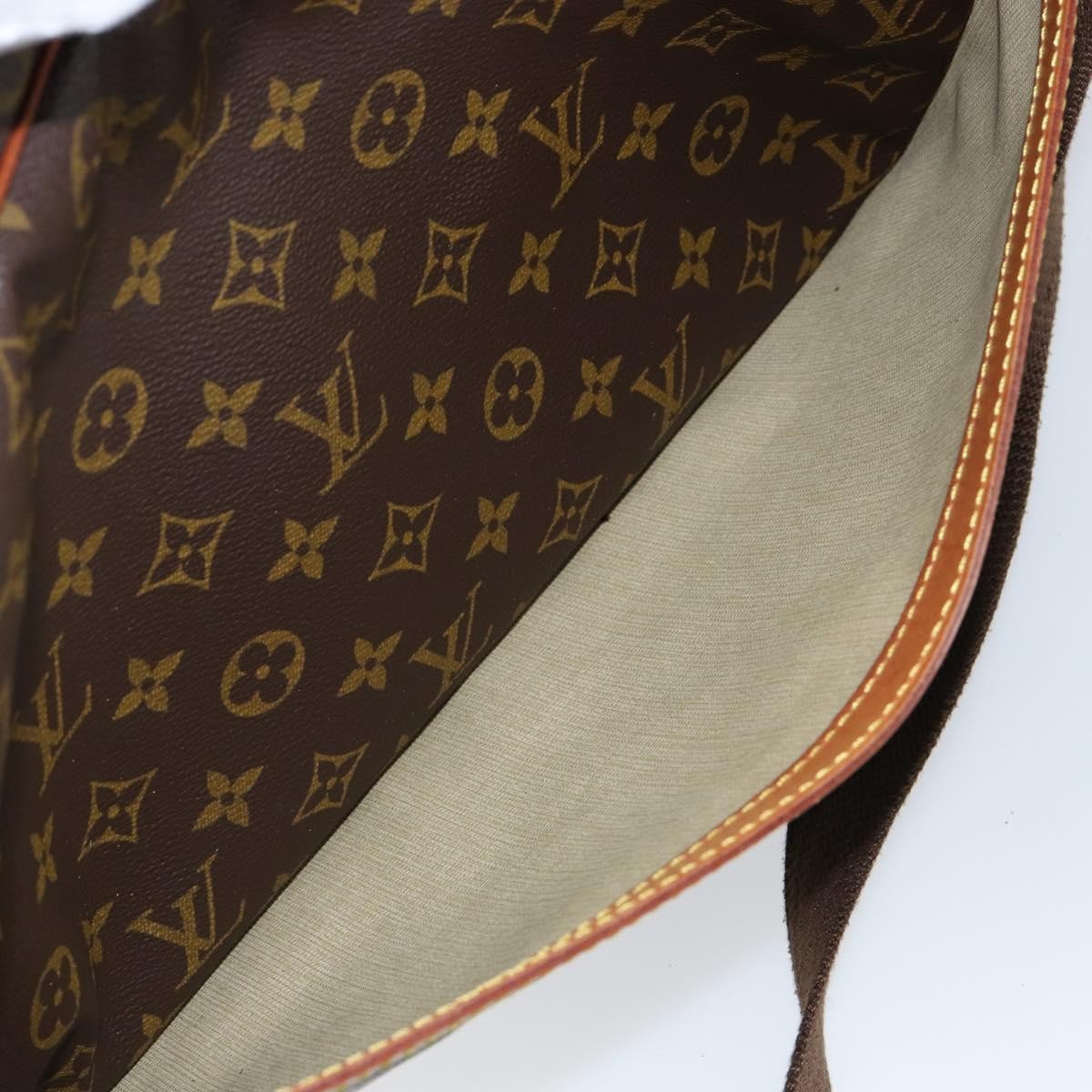 Louis Vuitton Reporter Bag Monogram Canvas, BROWN, CANVAS, Shoulder bag