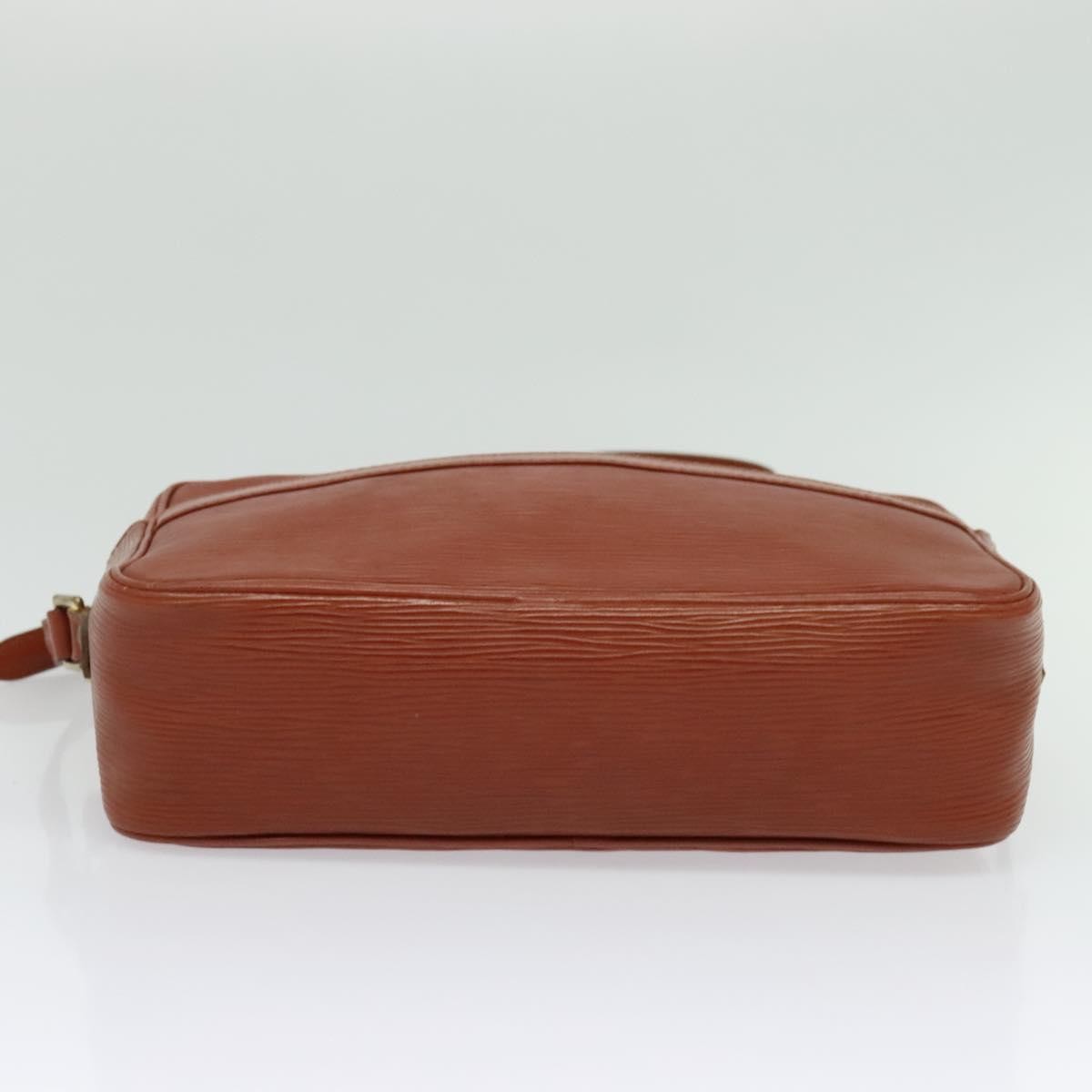 Louis Vuitton Trocadero Handbag Epi Leather, BROWN, LEATHER, Shoulder bag