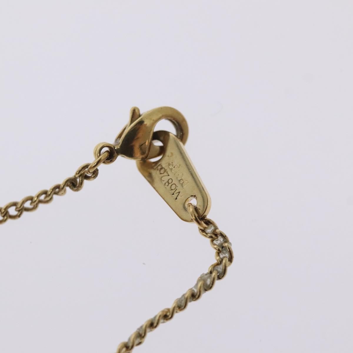 Louis Vuitton LV Initiales Pendant Metal, GOLD, METAL, Necklace