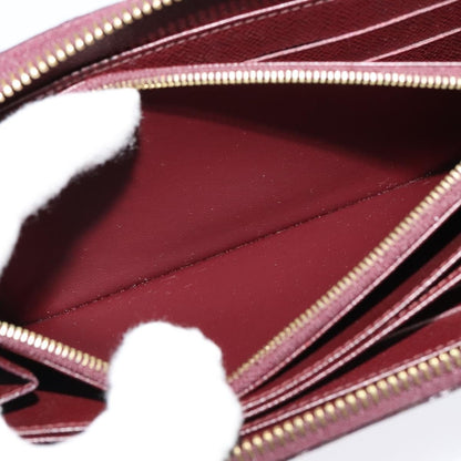 Louis Vuitton Zippy Wallet NM Damier Piet, RED, CANVAS, Wallets