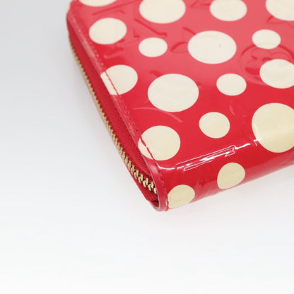Louis Vuitton Yayoi Kusama Wallet Monogram Patent, RED, PATENT_LEATHER, Wallets