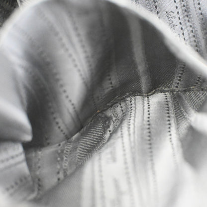 Salvatore Ferragamo Gancini handbag Leather, GRAY, LEATHER, Handbag