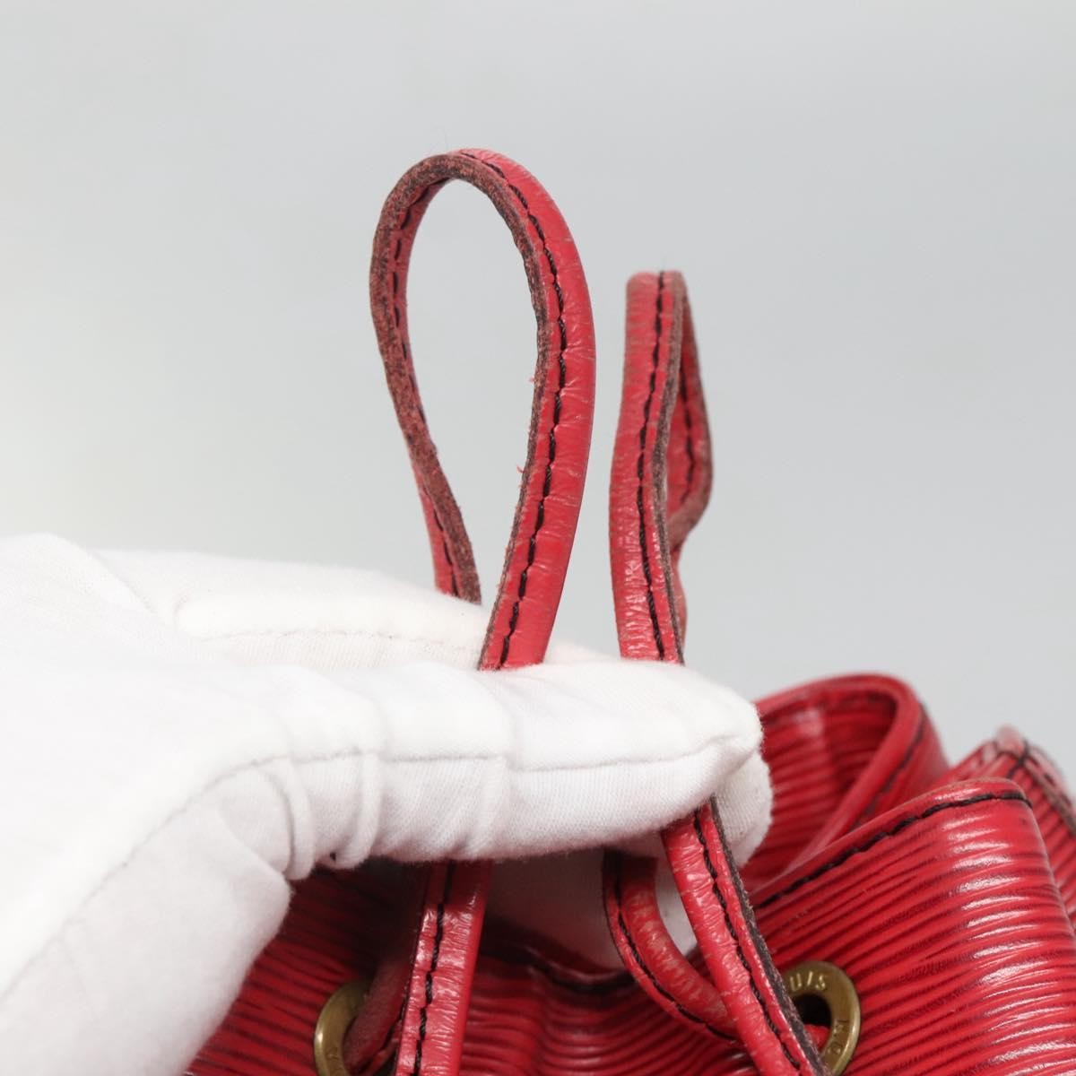 Louis Vuitton Noe Handbag Epi Leather, RED, LEATHER, Handbag