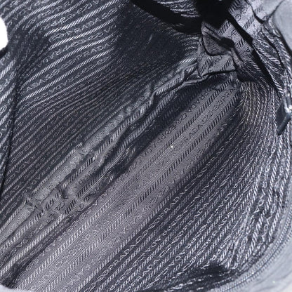 Prada Vintage Zip Tote Tessuto, BLACK, NYLON, Tote bag
