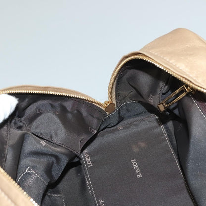 Loewe Amazona Bag Leather, GOLD, LEATHER, Handbag