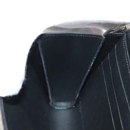 Louis Vuitton Twist Chain Wallet Limited Edition Printed Leather, BLACK, LEATHER, Clutche & pouche