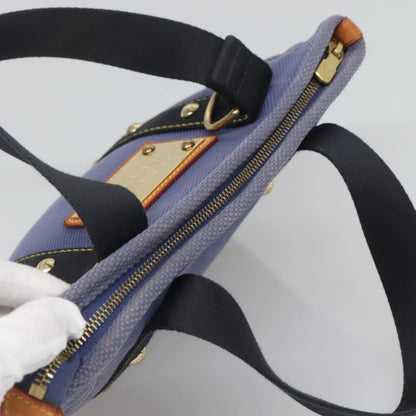 Louis Vuitton Antigua Tote Canvas, BLUE, CANVAS, Tote bag